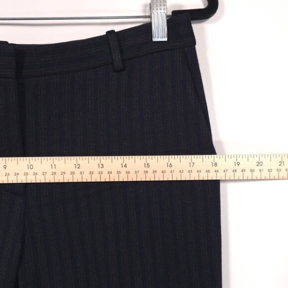 Theory Women's Tailor Trouser C Pale Stripe Knit Size 6 Viscose Blend J0726211 - Picture 5 of 11